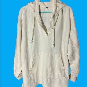 Old Navy off white hoodie